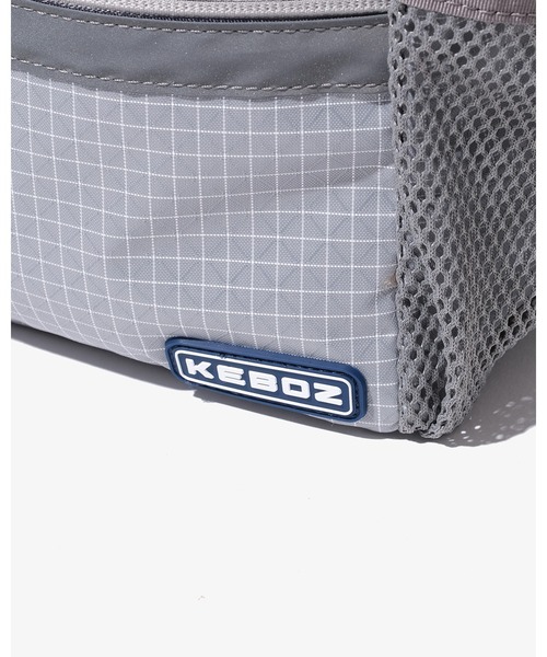 KEBOZ（ケボズ） ショルダーバッグ GRID CHECK MINI SQUARE BAG メンズ 