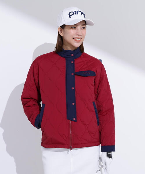 PING（ピン） ブルゾン アウター 「PING APPAREL」ストレッチタフタ
