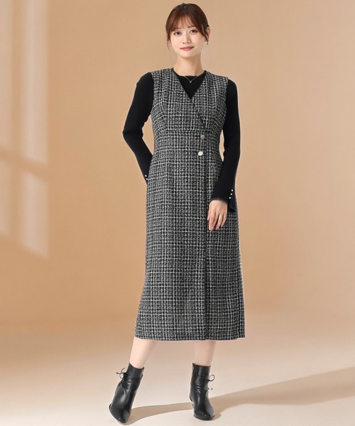 エムズジャンパースカート MISCH MASCH（ミッシュマッシュ） ジャンパースカート 2025秋冬新作