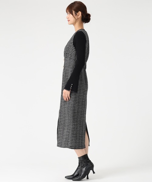 mashu MISCH MASCH（ミッシュマッシュ） ジャンパースカート 2025秋冬新作