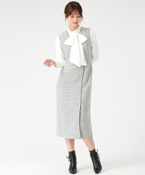 MISCH MASCH（ミッシュマッシュ） ジャンパースカート 2025秋冬新作