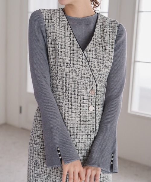 MISCH MASCH（ミッシュマッシュ） ジャンパースカート 2025秋冬新作