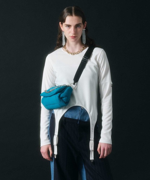 MAISON SPECIAL（メゾンスペシャル） 長袖カットソー FREE ブラック