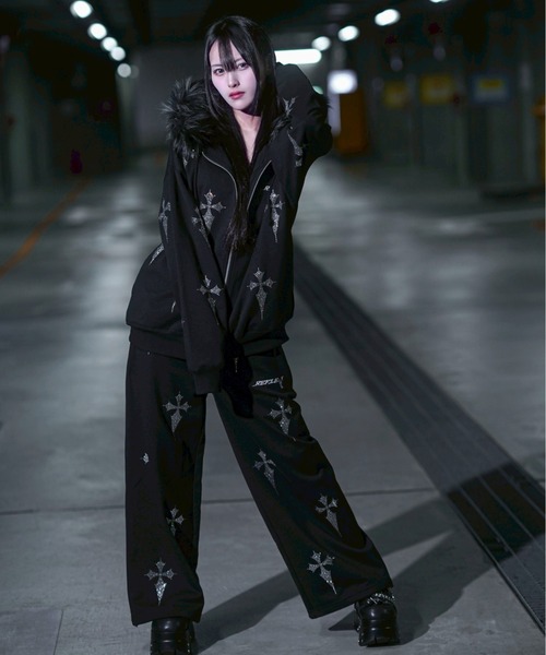 REFLEM（レフレム） パーカー 「REFLEM/レフレム」ファー付きクロス総