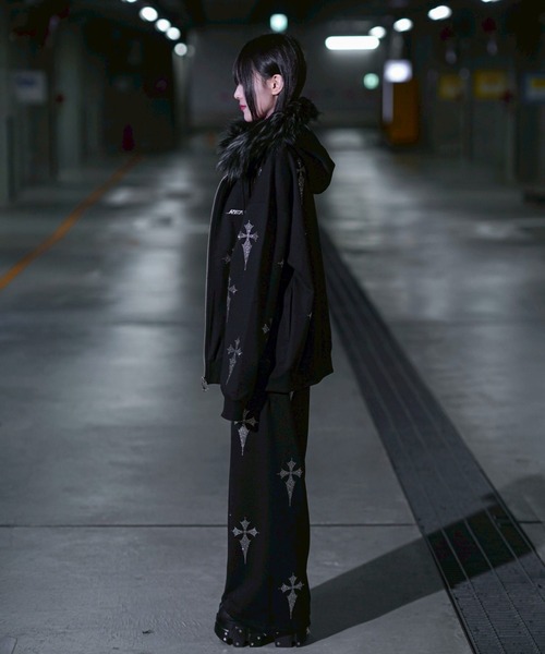 REFLEM（レフレム） パーカー 「REFLEM/レフレム」ファー付きクロス総