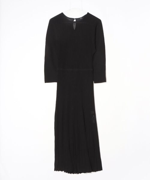 Mila Owen（ミラオーウェン） ニットワンピース 0 ブラック レディース