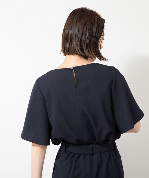 「NOLLEY'S Sophi」 半袖ブラウス 38 カーキ レディース_画像3