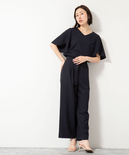 「NOLLEY'S Sophi」 半袖ブラウス 38 カーキ レディース_画像5