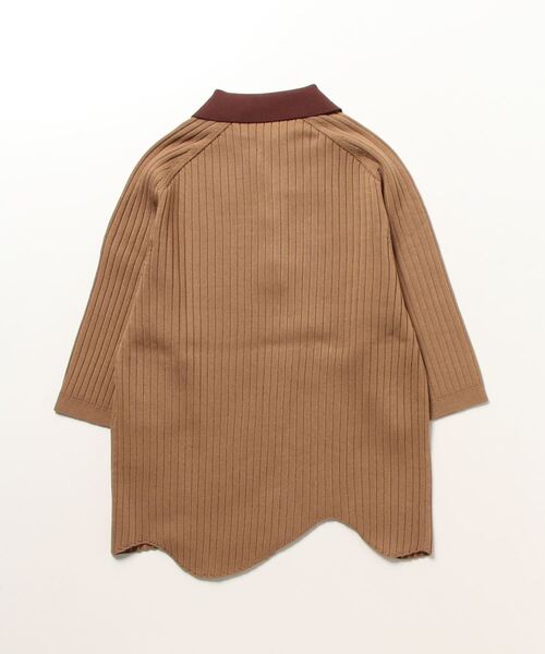 「TOGA PULLA」 半袖ニット SMALL ベージュ レディース_画像7