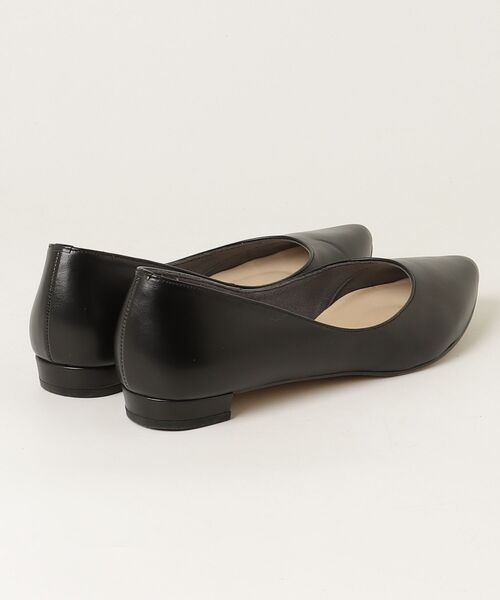 「ODETTE E ODILE」 フラットパンプス 23.5cm ブラック レディース_画像2
