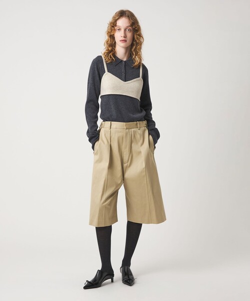 roku 6 ニット 6（ロク）の「＜6(ROKU)＞MESH COLOR LONG SLEEVE KNIT/ニット（ニット