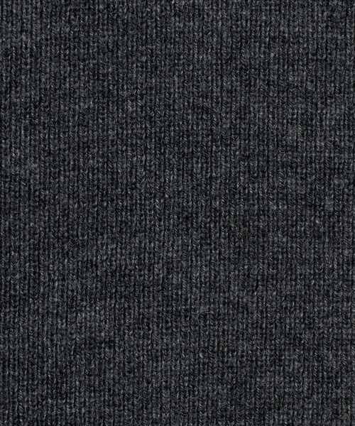 ロク 6 ユナイテッドアローズ ウールカシミヤ リブ ポロニット グレー BEAUTY&YOUTH UNITED ARROWS｜<6(ROKU)>ウールカシミヤ リブ