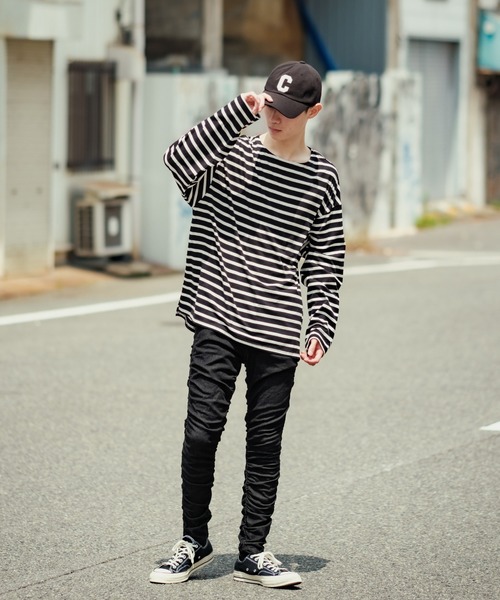 「improves」 「Jungle Storm」デニムパンツ MEDIUM パープル メンズ_画像5