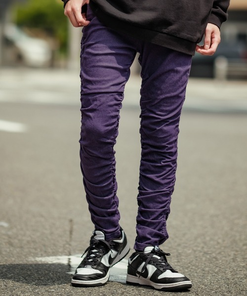 「improves」 「Jungle Storm」デニムパンツ MEDIUM パープル メンズ_画像6