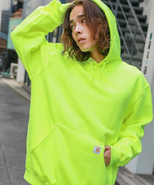 Carhartt（カーハート） プルオーバーパーカー S イエロー メンズ