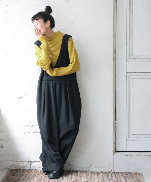 「soulberry」 長袖ニット L レッド レディース_画像6