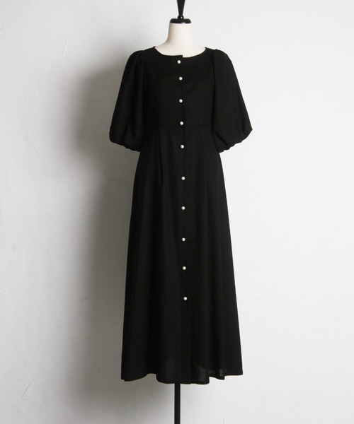 「tocco closet」 半袖ワンピース M ブルー レディース_画像3