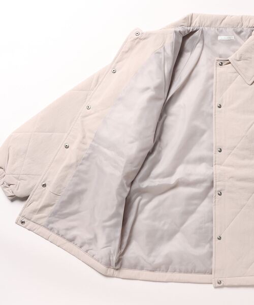 「Honeys」 「colza」キルティングブルゾン S ベージュ レディース_画像3