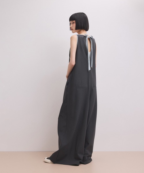 ADAM ET ROPE'(アダムエロペ) オールインワン 「WEB限定」バイカラー ADAM ET ROPE'(アダムエロペ) オールインワン 「WEB限定」バイカラー