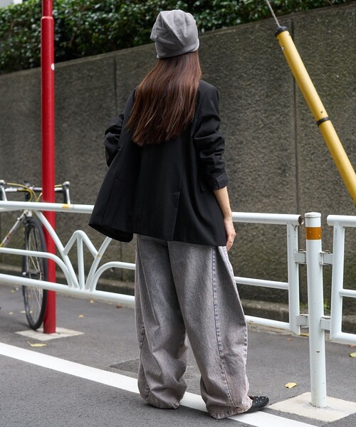 「PUBLUX」 デニムパンツ S ブルー レディース_画像9