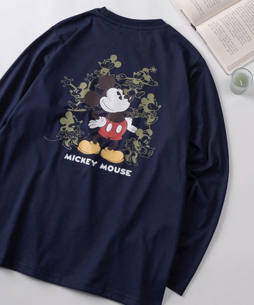 ビューティフルピープル ディズニー ミッキーマウス Tシャツ 長袖 刺繍 M 黒 beautiful people - ビューティフルピープル ディズニー ミッキー