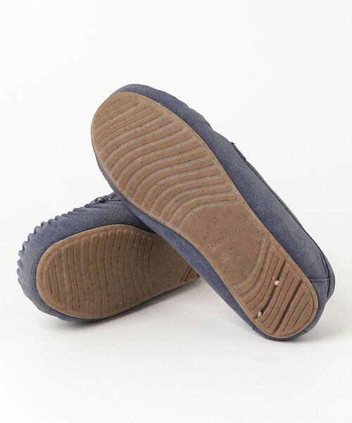 「EMU Australia」 モカシンシューズ 7 ブルー レディース_画像3