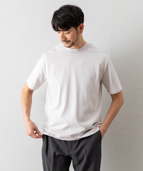 BTZ TOKYO tシャツ 「半袖モックネックTシャツ」防臭+接触冷感+吸水速