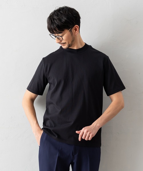 BTZ TOKYO tシャツ 「半袖モックネックTシャツ」防臭+接触冷感+吸水速