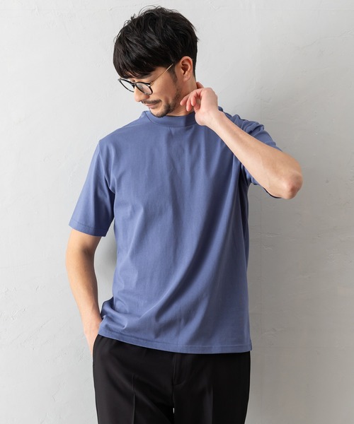 BTZ TOKYO tシャツ 「半袖モックネックTシャツ」防臭+接触冷感+吸水速