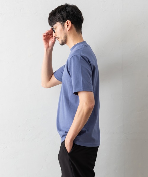 BTZ TOKYO tシャツ 「半袖モックネックTシャツ」防臭+接触冷感+吸水速