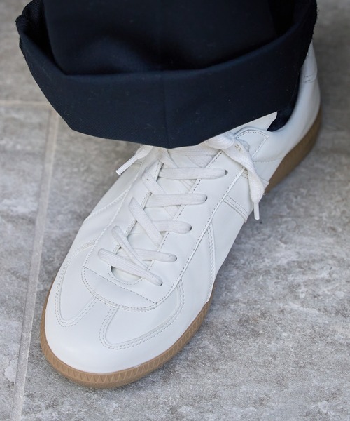 「GERMAN TRAINER」 ローカットスニーカー 27cm ホワイト系その他3 メンズ_画像2
