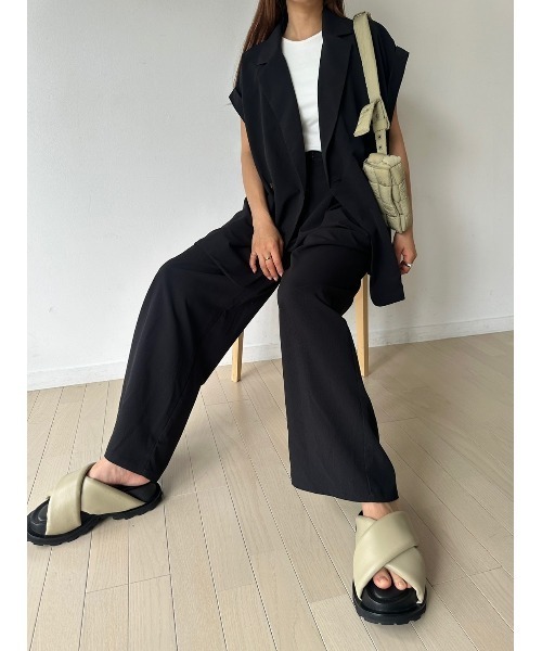 「TRUNC」 セットアップ FREE アイボリー レディース_画像3