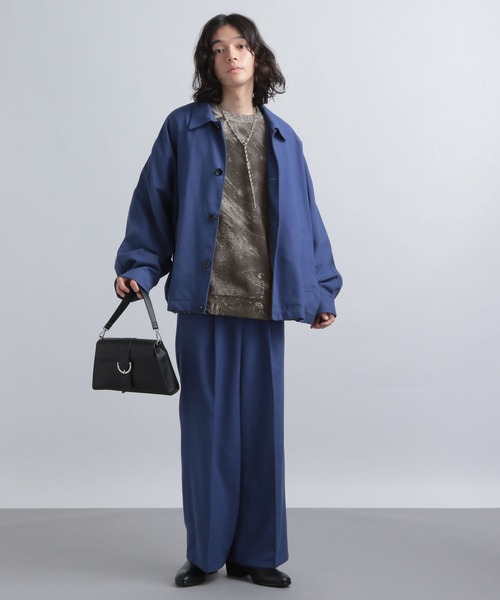 「HARE」 スウェットカットソー FREE ブルー メンズ_画像3