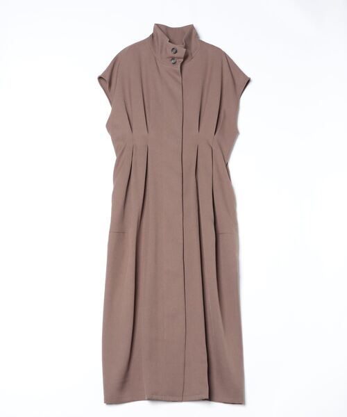 「MARW UNITED ARROWS」 半袖ワンピース 36 グレー レディース_2