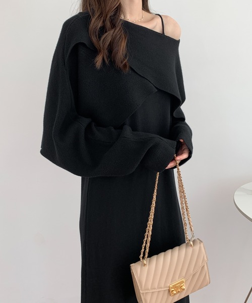 「ABITOKYO」 コンビワンピース FREE アイボリー レディース_画像7