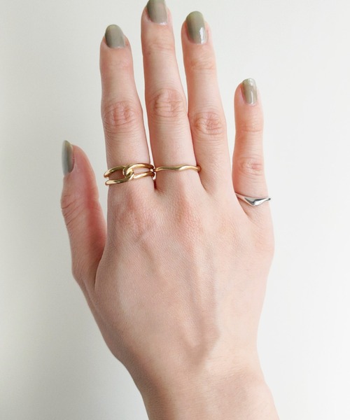 「NOIR DE POUPEE」 リング 3号 ゴールド レディース_画像8