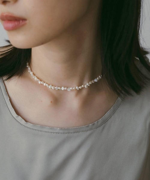 anuke（アンヌーク） ネックレス anuke Mini Pearl Necklace 