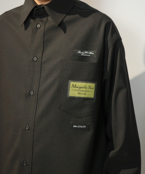 シャツ MM6　Long-sleeved Shirt メンズの画像