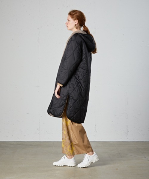 「MIDIUMISOLID」 コート FREE ブラック レディース_画像2