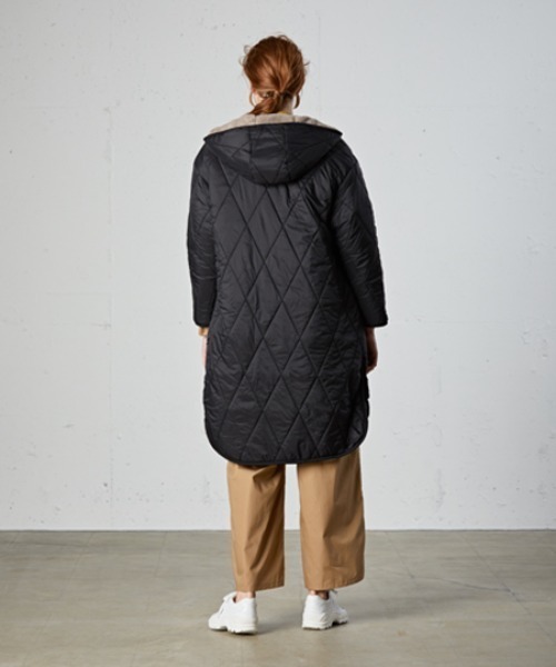 「MIDIUMISOLID」 コート FREE ブラック レディース_画像3