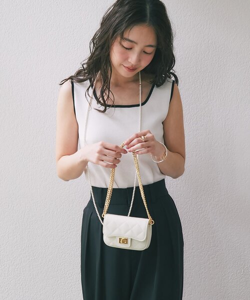 ラブティックボンボン　オゥレンティ　キルティングチェーンバッグ オウレンティ/キルティングチェーンバッグ | La boutique BonBon(ラブ
