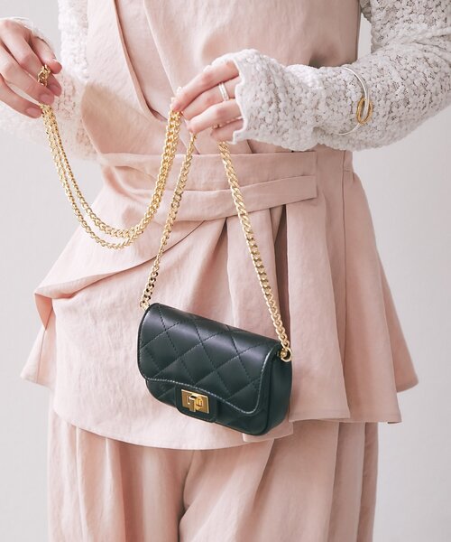 ラブティックボンボン　オゥレンティ　キルティングチェーンバッグ オウレンティ/キルティングチェーンバッグ | La boutique BonBon(ラブ