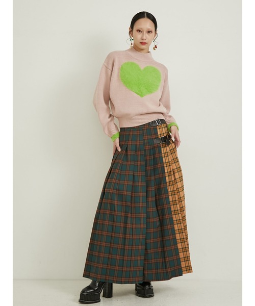 「PAMEO POSE」 長袖ニット FREE ブルー レディース_画像7