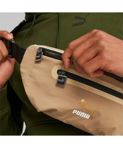 「PUMA」 ウエストバッグ フリー チョコ メンズ_画像5