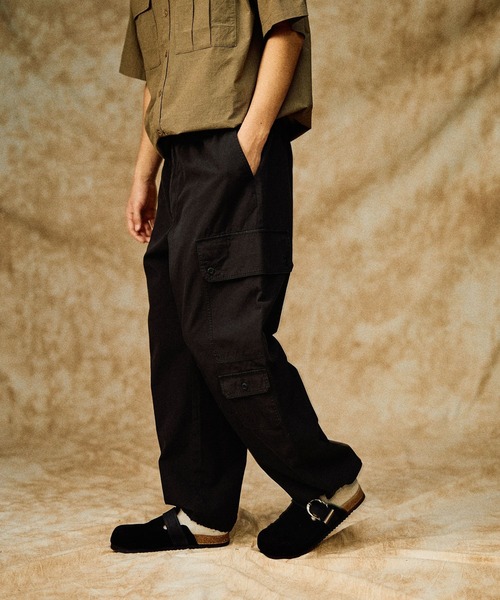 niko and…（ニコアンド） ワイドパンツ カーゴパンツ 「ANDSEWN