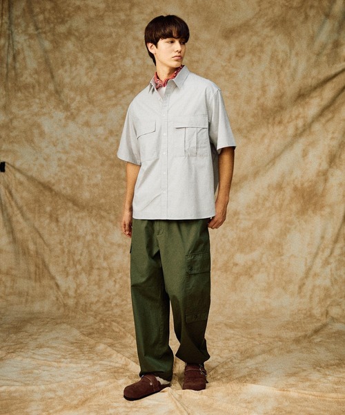 niko and... Gジャン & パンツ　２点セット　【バラ売り可】 niko and…（ニコアンド） ワイドパンツ カーゴパンツ 「ANDSEWN