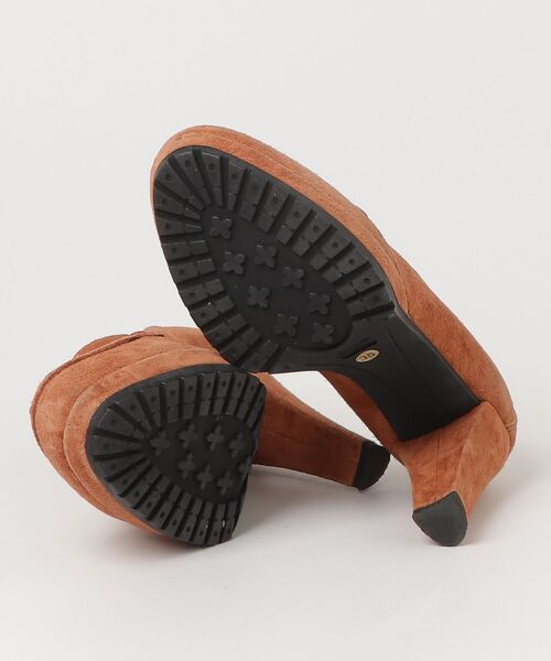 「KAREN LIPPS 」 パンプス 35 ブラウン レディース_画像3