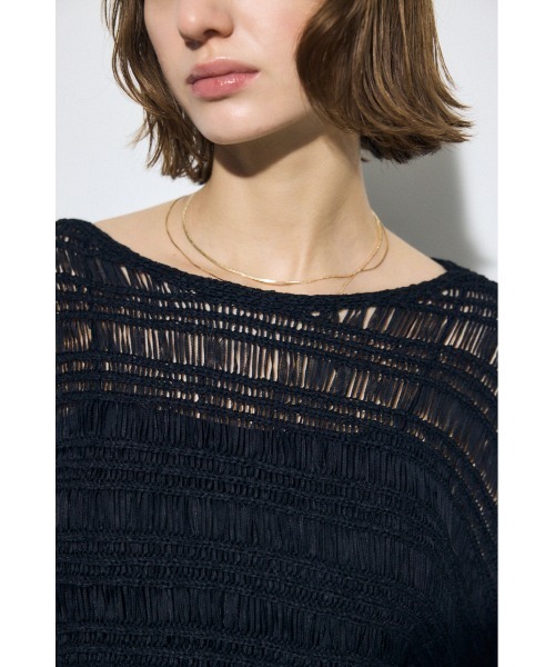 moussy - マウジー　ドルマンニット AZUL BY MOUSSY（アズールバイマウジー） ニット セーター テープ