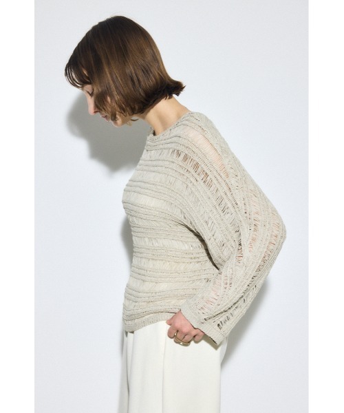 AZUL BY MOUSSY（アズールバイマウジー） ニット セーター テープ