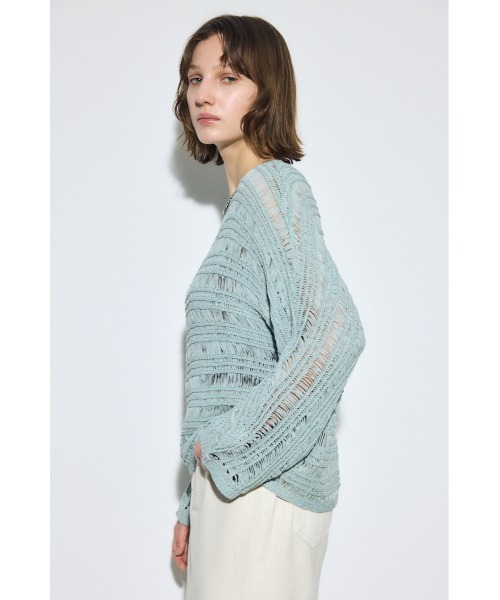 AZUL BY MOUSSY（アズールバイマウジー） ニット セーター テープ